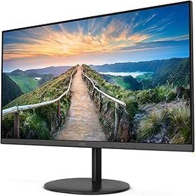 Resim AOC Q27V4EA - 27 inç QHD monitör, AdaptiveSync (2560 x 1440, 75 Hz, HDMI, DisplayPort) siyah 