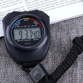 Resim Sevgift Tfa-Dostmann 38.2030 Dijital Alarmlı Kronometre, Ileri ve Geri Sayım (Alman) 