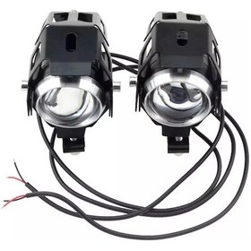 Resim Motosiklet Sis Farı Su Geçirmez 3 Modlu U5 Led 