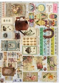 Resim Pirinç Dekopaj Kağıdı Model 323 Karışık 