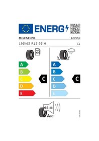 Resim Milestone 195/65 R15 TL 95H Carmile Yaz Lastiği 2025 