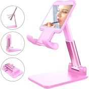 Resim Sunlink iPhone iPad Için Masa Cep Telefonu Tutucu Standı Xiaomi Ayarlanabilir Masaüstü Tablet Tutucu Evrensel Masa Cep Telefonu Standı (Yurt Dışından) 