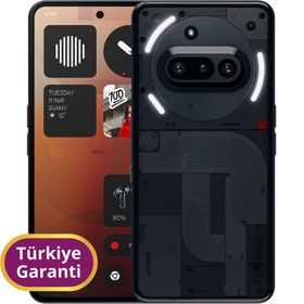 Resim Nothing Phone 3A TR Garanti | 256 GB 12 GB Siyah 