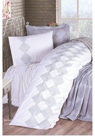 Resim Çeyiz Diyarı Seher 10 Parça Çeyiz Seti Gri Gri 