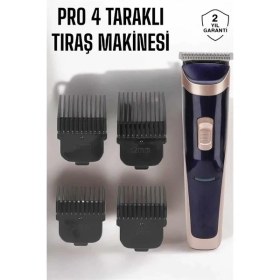 Resim Paslanmaz Çelik Bıçaklı Hassas Çelik Bıçaklı Tıraş Makinesi Dinç Store 