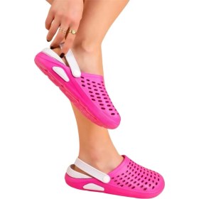 Resim Liger Unisex Comfort Eva Taban Terlik PEMBE - BEYAZ 