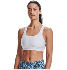 Resim Under Armour Kadın ArmourMid Çapraz Sırtlı Spor Sütyeni 1361034-100 