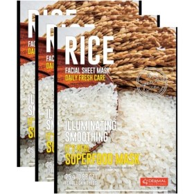 Resim Dermal Aydınlatıcı ve Pürüzsüzleştirici Tüm Cilt Tipleri Için Superfood Pirinç Maskesi 25 gr 3'lü Set 