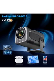 Resim Qifit VDO HY320 CANLI GÖRÜNTÜ FULL HD PROJEKSİYON CİHAZI UZAKTAN BAĞLANTI ANDROİD 