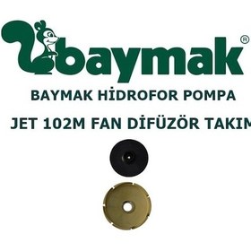 Resim Baymak Hidrofor Pompa Jet 102M Fan Difüzör Takımı 