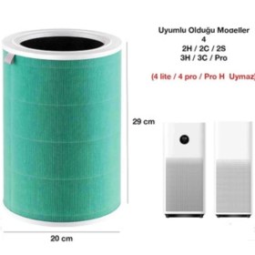 Resim Lin Grup Xiaomi Hava Temizleyici Filtre 1c 2c 3c Modeli Uyumlu 