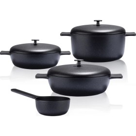 Resim Siyah Inci Çeyiz Seti 