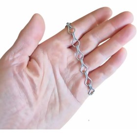Resim GERMANY Metal Zincir Ayna Avize Floresan Saksı Askı Zinciri 1.2 MM KALINLIK (SEPETE METRE EKLEYİNİZ) 