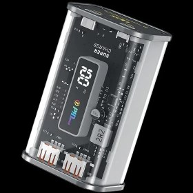 Resim Linktech C122 Strong 10000 Mah Pd 22.5W Şeffaf Powerbank 