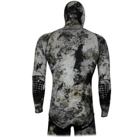 Resim Free-Sub 9mm Ghost Dark Avcı Serbest Dalış Elbisesi - 2XL 