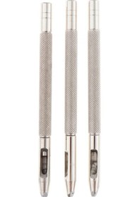 Resim Suntek 3 Adet İçi Boş Deri Delgeç 3mm Kemer Dıy El Sanatları 