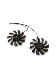 Resim Zotac 4Pin 95Mm Geforce Gtx 1080 Ti Amp Soğutucu Soğutma Fanı 