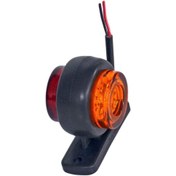 Resim Carub Tas Mini Takoz Lamba 12 Ledli Kırmızı-sarı Bl014ks (2 Li) 