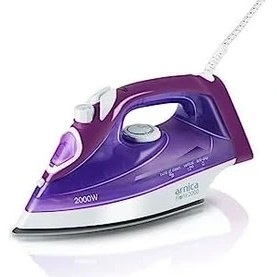 Resim Karokstore UT61040 Flora 2000 Seramik Ütü, Beyaz/mor 