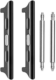 Resim Microcase Apple Watch 38-40-41 mm to 20 mm Çevirici Metal Kordon Kayış Adaptörü Set - AL3132 
