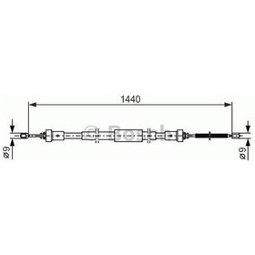 Resim CAVO 1302707 El Fren Teli Arka Sol CLIO III 10- 1.5 DCI 
