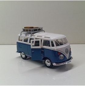 Resim Maisto 1:40 van samba mavi minibüs 