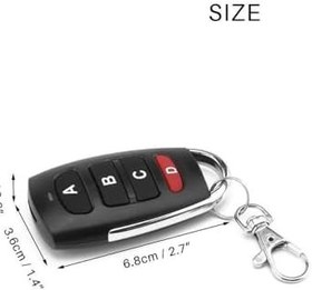 Resim ABCD 433Mhz 6V Kablosuz Uzaktan Kumanda 