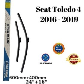 Resim Seat Rapid 2012 2013 2014 2015 Uyumlu 24"+16" İnç Araca Özel Ön Cam Silecek Süpürgesi Takımı 600+400mm 