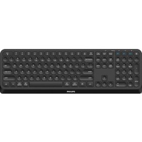 Resim Phılıps Kablosuz Bluetooth Klavye Spk6407b Siyah 
