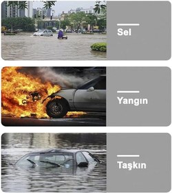 Resim Polham Araç Cam Kırıcı Emniyet Kemer Kesici 2in1 Araç Pencere Camı Ve Emniyet Kemeri Kesici Kırmızı 