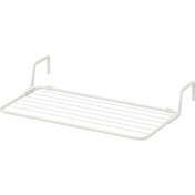 Resim IKEA Antonıus Beyaz 77 Cm Balkon Ray Kapı Üstü Çamaşır Askısı 