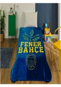 Resim Lisanslı Tek Kişilik Battaniye - 2025/2026yeni Sezon Fenerbahçe 