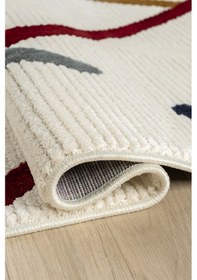 Resim Puffy Multi Halı Salon Oturma Odası Çocuk Odası Yatak Odası Halısı 1004 Multi 