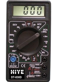 Resim Hıye Class DT830D Dijital Avometre Multimetre Ölçü Aleti 