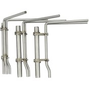 Resim Skycity Stahl Seyahat Valiz, 6 Bölmeli Organize Bölmeler, 4 Tekerlekli Kayar Kasa, 65cm, Siyah 