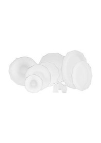 Resim Maxx Doria Star Platinum 12 Kişilik 60 Parça Yemek Takımı Pa2058 Beyaz - Platin 