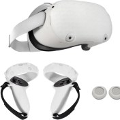 Resim Spibicyy Oculus Quest 2 Vr Için Yeni Koruma Kapağı Dokunmatik Denetleyici Kolu Kavrama Kılıfı Silikon Tam Koruyucu D (Yurt Dışından) 