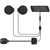 Resim Symbee Motosiklet Kask Kulaklığı Bt5.0 - Arama, Fm Radyo, 450mah Pil, Siyah - Sadece Kulaklık, Arama Ve Müzik İçin 10" 