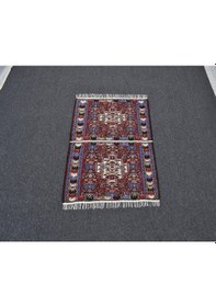 Resim Zehra Abla Halı El Dokuma Benzersiz İran Sine Yün Kilim 6276 