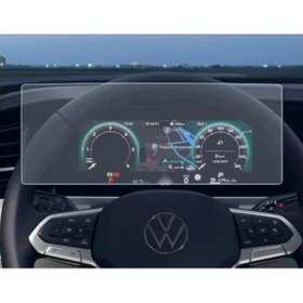 Resim Mobilite Volkswagen Passat 2024 2025 10.25 Inç Digital Gösterge Uyumlu Mat Görünüm 9h Nano Ekran Koruyucu Mat 