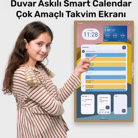 Resim NPO NW3299T 32'' Full HD 4/64GB Android Dokunmatik Dijital Aile Takvimi Smart Led Ekran 