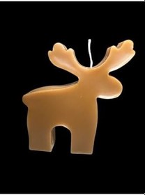 Resim Yılbaşı kahverengi geyik, kokulu,10 cm, kahverengi 