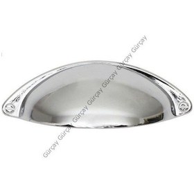 Resim Gürçayhırdavat Çanak Kulp Krom 64Mm 