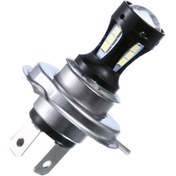 Resim Pazly Led H4 3030 Motosiklet Yüksek-düşük Far Lambası 6500k 12-24v 