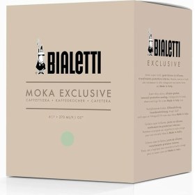 Resim Hype Store - Exclusive: 6 Cups Ocak Üstü Espresso Pişirici - 270ML - Yeşil Renk - Alüminyum Gövde - Patentli Gü 