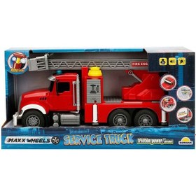 Resim 3326 Maxx Wheels Sesli ve Işıklı İtfaiye Araçları -Sunman 