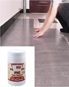 Resim NUBLADO Pvc Zemin Yapıştırıcısı (1 KG) Hazır Sıvı Yer Döşemeleri Marley Halı Iç Mekan Yer Döşemeleri. 