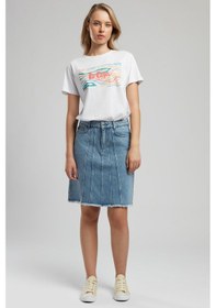 Resim Lee Cooper Kaylie Kadın Jean Etek Denim-20176 Denim 