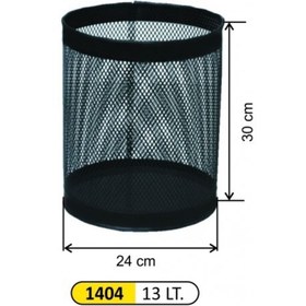 Resim Dora hijyen 1404-boyalı Çöp Kovası File Ofis Tipi 