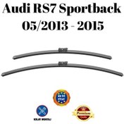 Resim Audi Rs7 Sportback 2013 2014 2015 Uyumlu Araca Özel Ön Cam Muz Tipi Silecek Süpürgesi Takımı 65/53cm 2li Set Silbak 